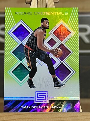Omari Spellman 2018-19 Status Holo Foil RC Atlanta Hawks