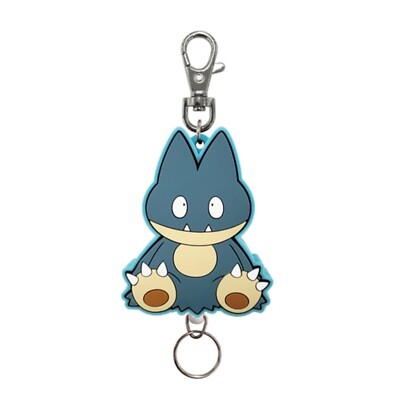 Pokemon Rubber Reel Key Chain Munchlax / Character Charm Keychain Pokémon New