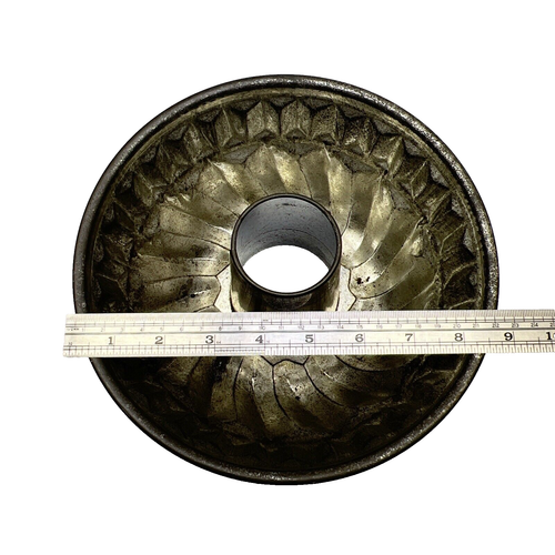 Vintage Kaiser Bundt Pfanne Metall Blech Jello Kuchenform Rund W Germany 9 Zoll - Bild 10 von 10