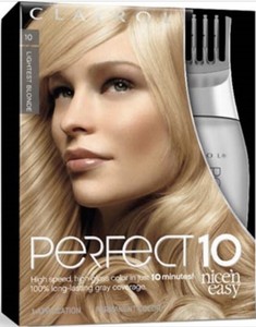 Clairol Nice N Easy Perfect 10 Hair Color 10 Lightest Blonde