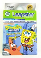Leapster Leapfrog Spongebob Squarepants Saves the Day Mathematics Learning Game