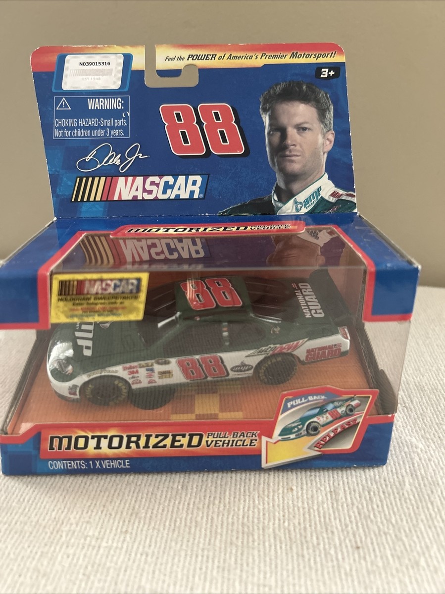 NASCAR Motorized Pull Back Vehicle #88 Dale Earnhardt Jr NIB Jada