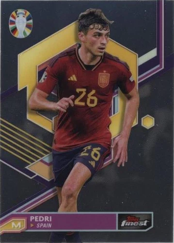 2023 Topps Finest Road to UEFA Euro 2024 Pedri #79