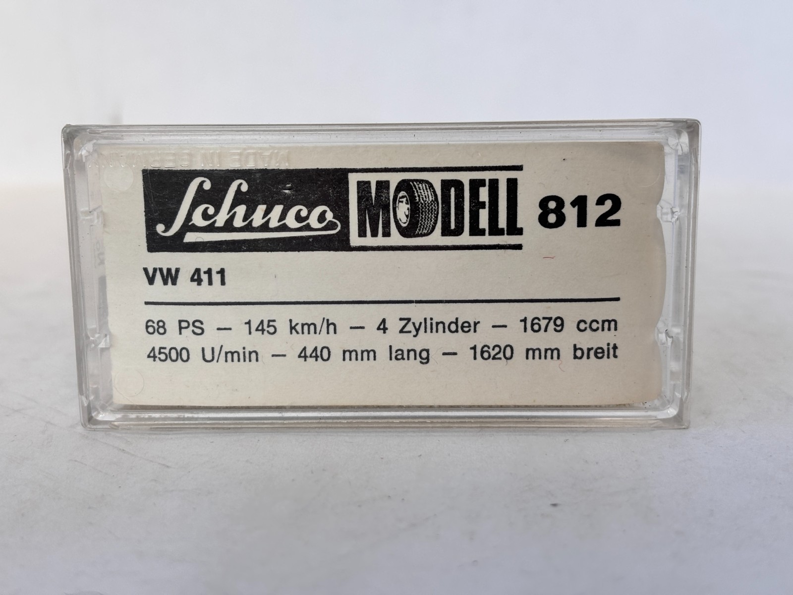 Schuco Volkswagen 411 1:66 812