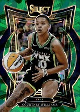 COURTNEY WILLIAMS 2025 Panini WNBA Select Green Ice Prizms #23 Concour ID:170875