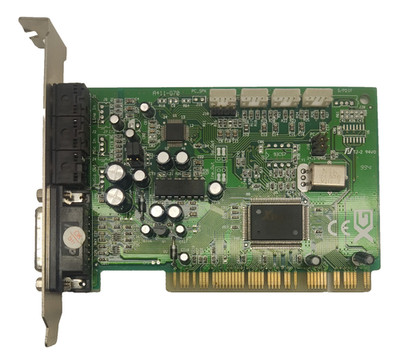FortéMedia  FM801 4-Channel PCI Yamaha OPL3 + XG RetroGaming Sound Card - TESTED