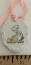 AS467 Precious Moments Pendant ?? pumkin patch Soon The Harvest Comes To Close