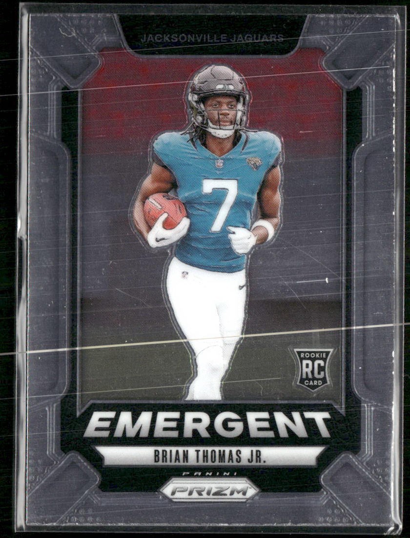 2024 Panini Prizm - Emergent Brian Thomas Jr. #12 (RC)
