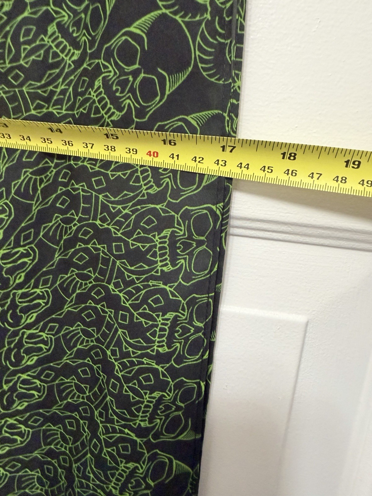 Rare Neon Official Harry Potter The Exhibition Voldemort Darkmark Scarf @17”x64” image 5