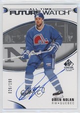 2020-21 Upper Deck SP Signature Edition Legends 26/199 Owen Nolan #366 Auto 18yf