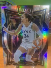 2025 Panini Select WNBA #100 Napheesa Collier Silver Prizms Concourse
