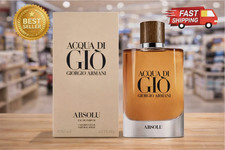 ACQUA DI GIO ABSOLU GIORGIO ARMANI Men Perfume EDP 125ml 4.2oz