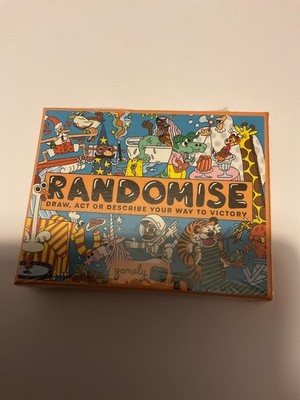 Randomise: Das urkomische Partyspiel im Taschenformat Schauspiel, Zeichnen & Beschreiben
