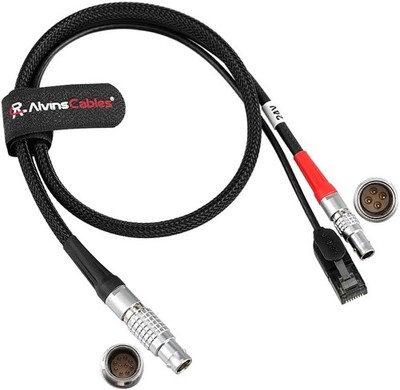 NIA-1 Ethernet Power Cable 10 Pin to RJ45 LBUS 4 Pin 60cm 23.6'' for ARRI Alexa