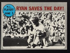 1970 Topps N.L. Playoffs Nolan Ryan #197 “Ryan Saves The Day!” VG-EX