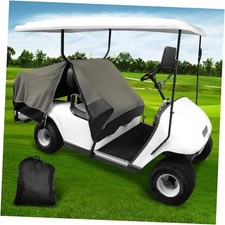 4 Passenger / 2 2 Seat Dustproof Golf Cart Seat Cover with Safe Reflective