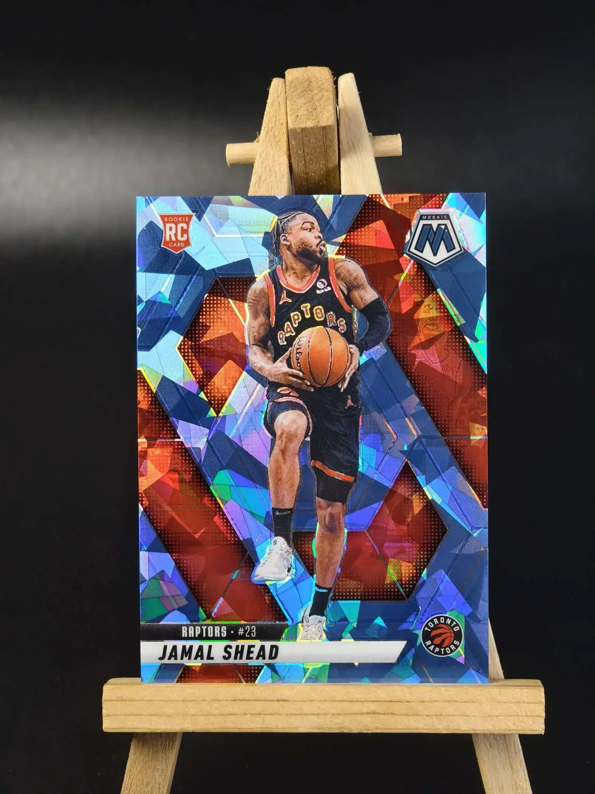2024-25 Panini Mosaic - Rookies Jamal Shead #201 Ice Mosaic Prizm /125 (RC) J67