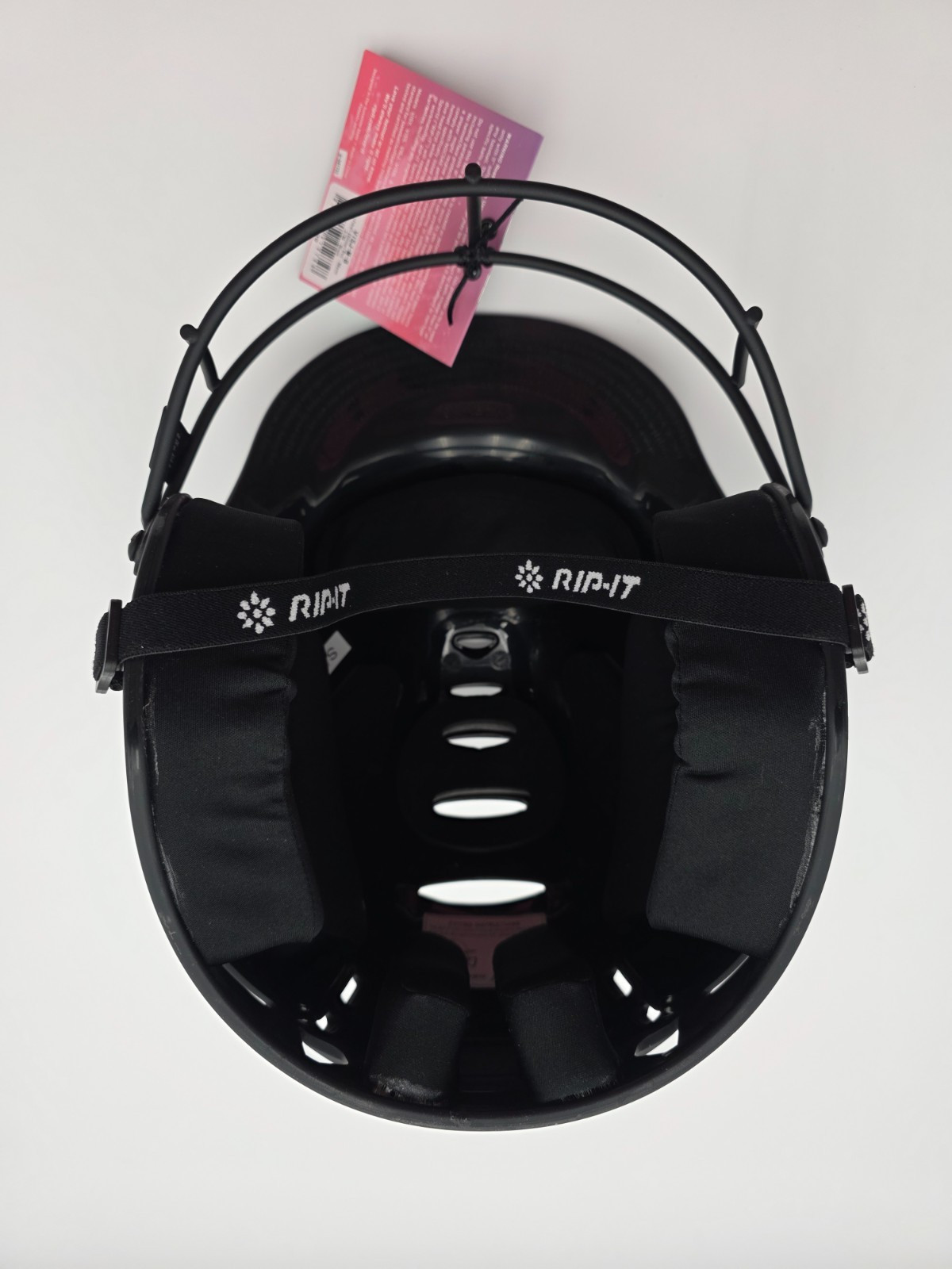 RIP-IT Vision Pro Fastpitch Softball Batting Helmet Matte Black S/M 6 - 6 7/8