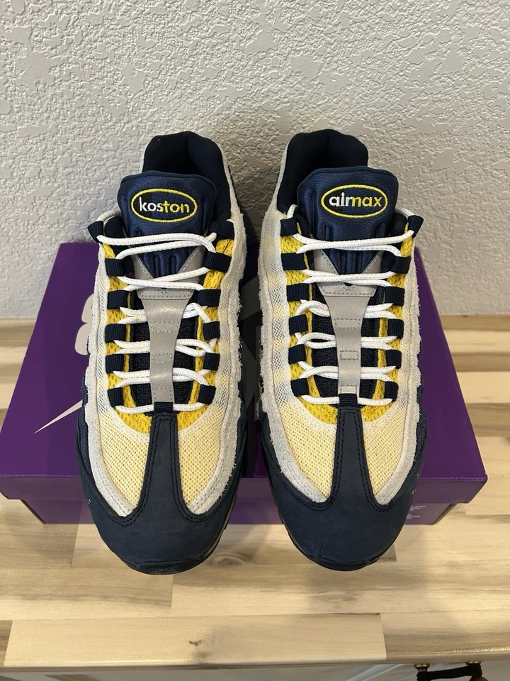 Size 11 - Eric Koston x Nike SB Air Max 95 ‘Obsidian Speed Yellow’ HQ8492-400 - Image 3 of 4