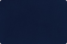 3 Yard Piece - Minky Navy Blue 108" Wide Micro Plush Fabric Precut M601.04
