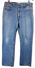 Vintage Levi s 505 Jeans Orange Tab 70's Men s 36x30 Perfect Fade Made In USA
