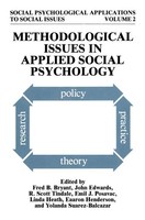 Fred B. Bryant (U. A.) | Methodological Issues In Applied Social Psychology