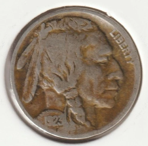 1923 US Indian Head Buffalo Nickel FULL DATE Rare 103 Year Old Collection Coin