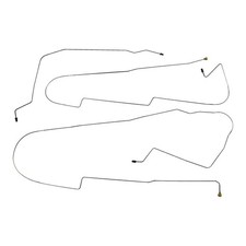 Brake Line Kit Intermediate Tubes With Abs 2000-05 Buick Lesabre Oe Steel 5pc