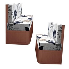 RV Dinette Cushion Covers Stretch Camper 2 Bench Cover  2 Backrest Cover A1