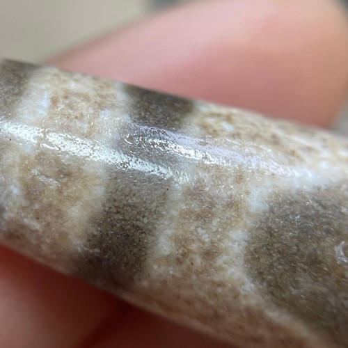 Amuleto Tibetano Nepalese Himalayano Antica Agata Vecchio Dzi Talismano Occhio Perline 12 - Foto 5 di 12