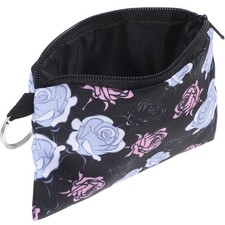 Keychain Wallet For Women Zipper Wallet Coin Holder Bag Cloth Change Purse