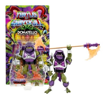 Turtles of Grayskull Donatello Snake-Hunting Tech-Head! 6'' Figure MOUC