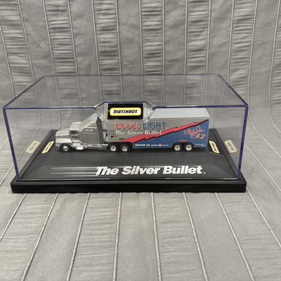 Matchbox The Silver Bullet Coors Light White Rose Collectibles Team Transport