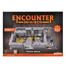 Prison Break Model Escape Room Toy with Miniatures and Scenario Tiles