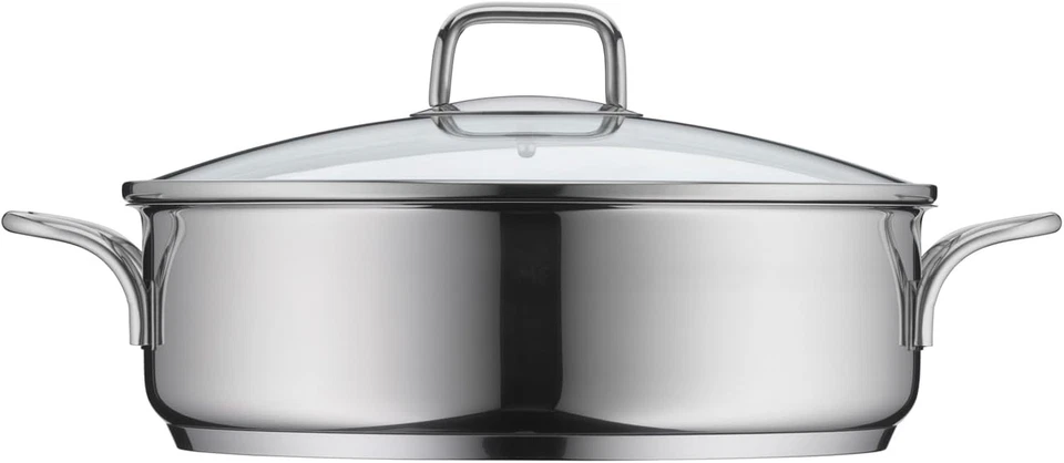WMF Schmorpfanne 28cm Mit Deckel 5L Induktion Edelstahl Antihaft Bräter - Bild 4 von 4