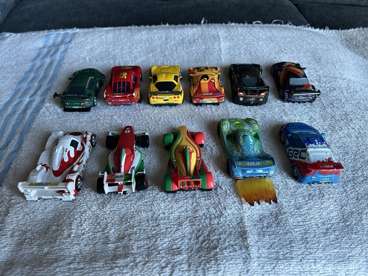 Disney Pixar Cars Lot Rare World Grand Prix Racers & Complete Set