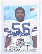 2009 Upper Deck America's Team - Thomas Hollywood Henderson Autograph! Cowboys!