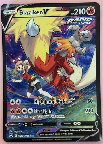 Blaziken V TG14/TG30 (May) Pokemon