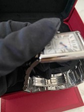 New Cartier Tank Must De Cariter Watch Watches Large Model Steel Quartz WSTA0052 8