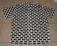 Vintage Mens Sz Large Casual or Dress Button Up Logo Shirt CHAPS RALPH LAUREN