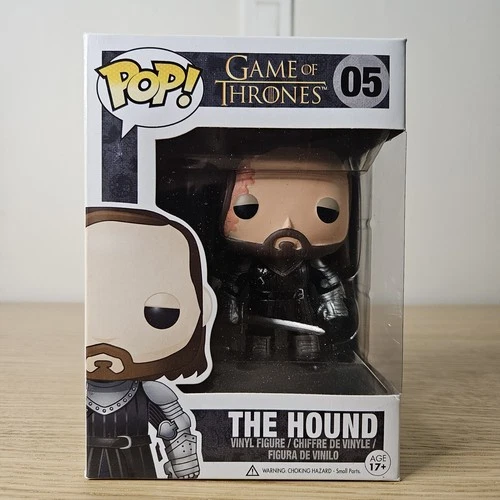 Funko Pop The Hound Game of Thrones #05 2012 GoT BRAND NEW RARE VAULTED
