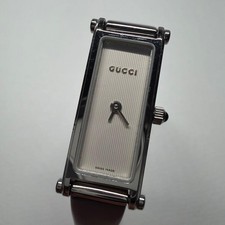 GUCCI 1500L Ladies Watch Quartz Stripe From Japan