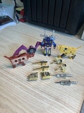 Transformers G1 Cassette Lot Frenzy Ratbat Ramhorn Steeljaw Vintage 1986 Weapons