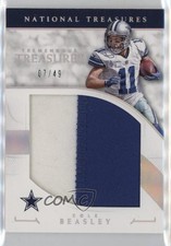 2016 Panini National Treasures Tremendous 7/49 Cole Beasley #TTR-CB 09q5