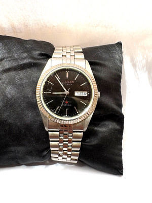 Citizen Herren Vintage 21 Jewels Day&Date Automatik Armband Uhr 4-R02149