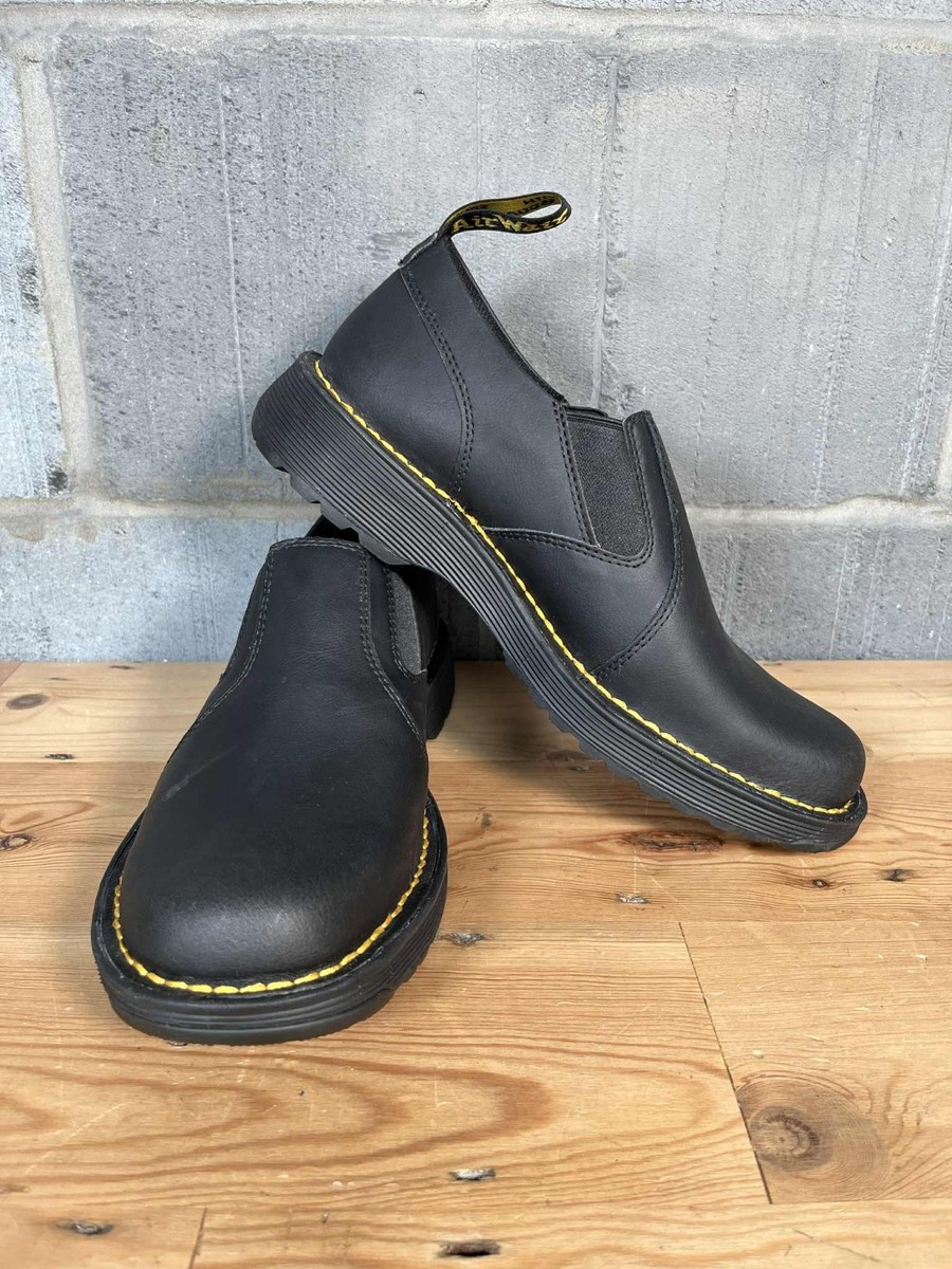 Non Slip Doc Martens Mens Slip On Boots Non Slip Brockley Slip