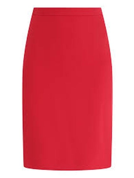 Women Moschino Skirt Red Cotton 38