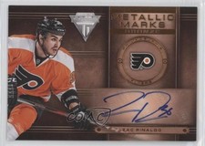 2013-14 Panini Titanium Metallic Marks Bronze Zac Rinaldo #MM-50 Auto xp6
