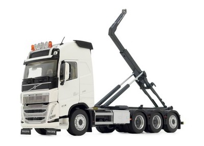 MARGE MODELS, VOLVO FH5 8x4 weiß mit Meiller Haken., 1/32, MAR2235-01