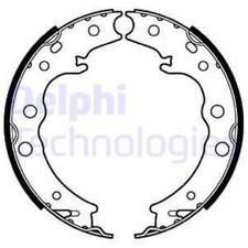 DELPHI Bremsbackensatz Bremsbacken für Toyota GT 86 Coupe ZN6_ 2.0 GR ZN8 2.4